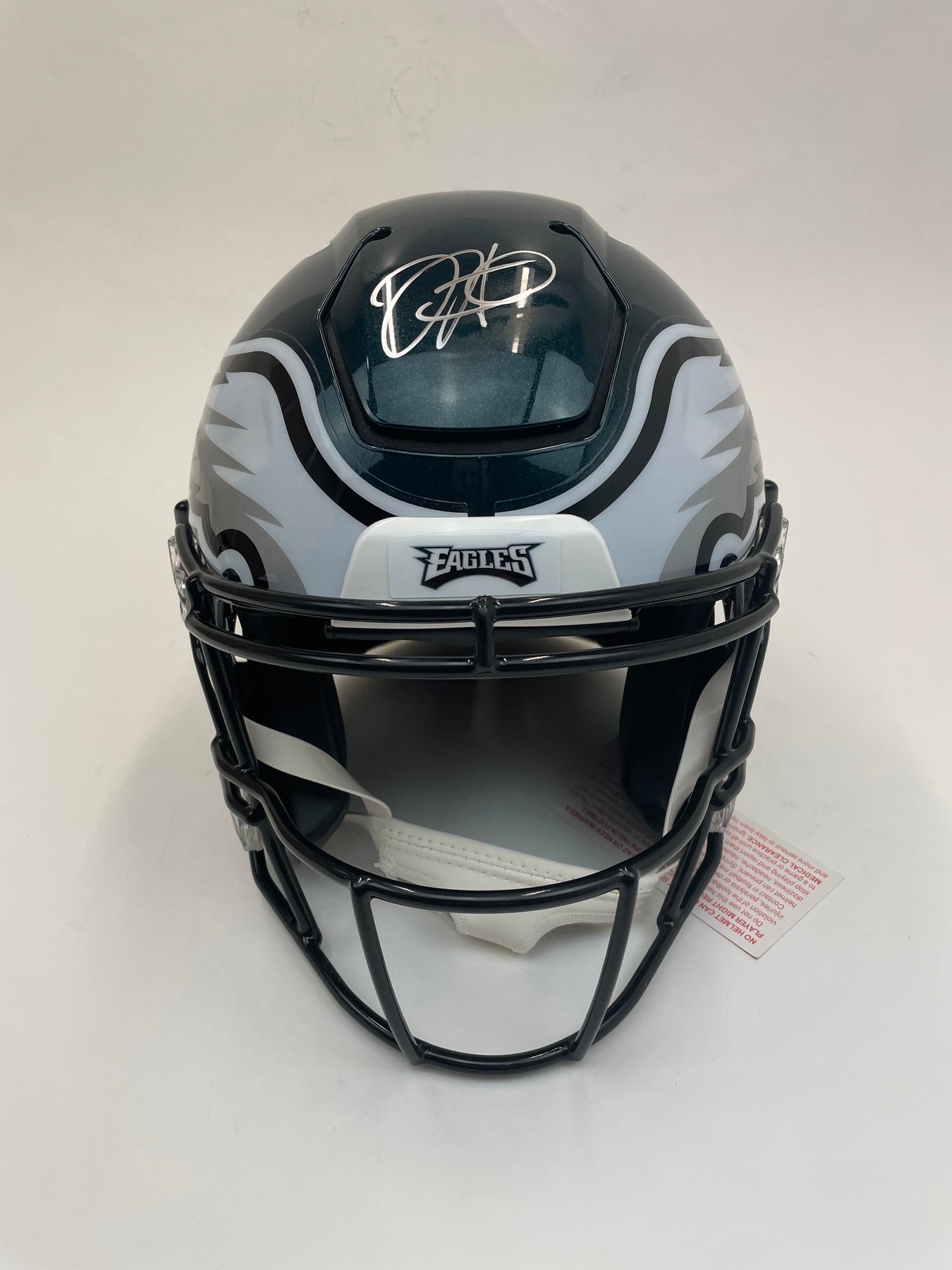 philadelphia eagles speedflex helmet Jalen Hurts Autographed Philadelphia Eagles Speedflex Helmet – TNT Sports Mem