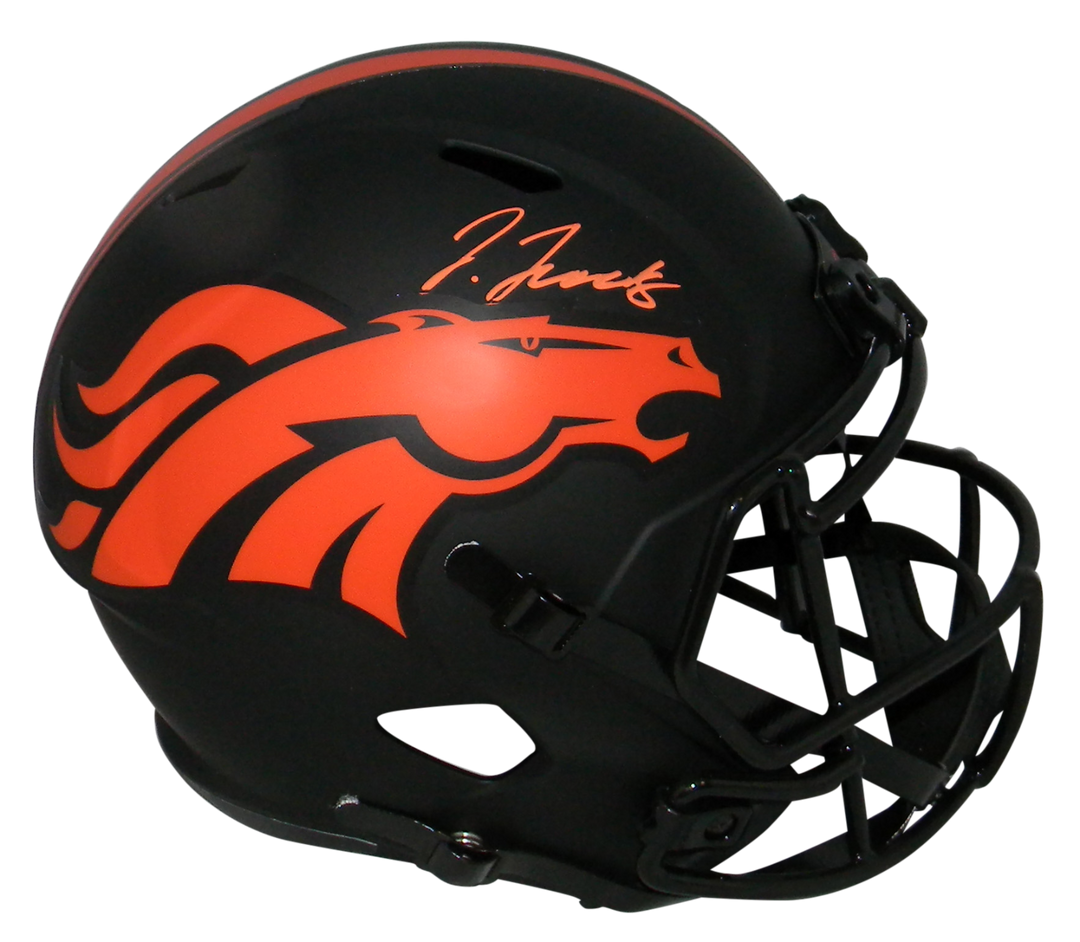 JERRY JEUDY AUTOGRAPHED DENVER BRONCOS ECLIPSE FULL SIZE SPEED HELMET – TNT Sports Mem