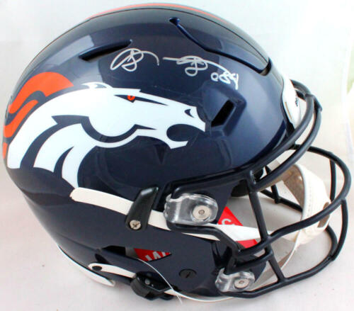Shannon Sharpe Signed Authentic Broncos SpeedFlex F/S Helmet- Beckett – TNT  Sports Mem